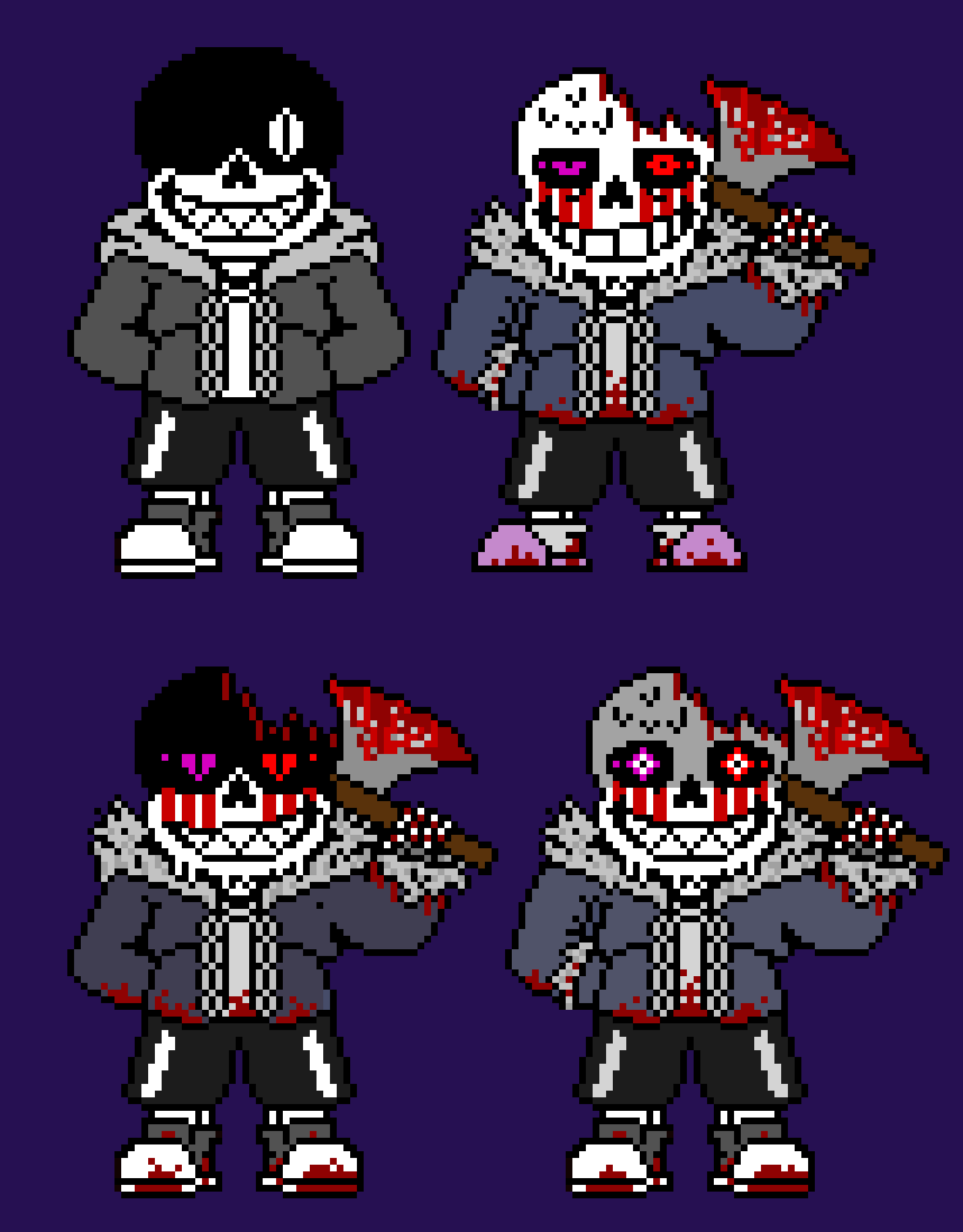 [e8cb42] ShadowTerror Sans and TerrorShadow