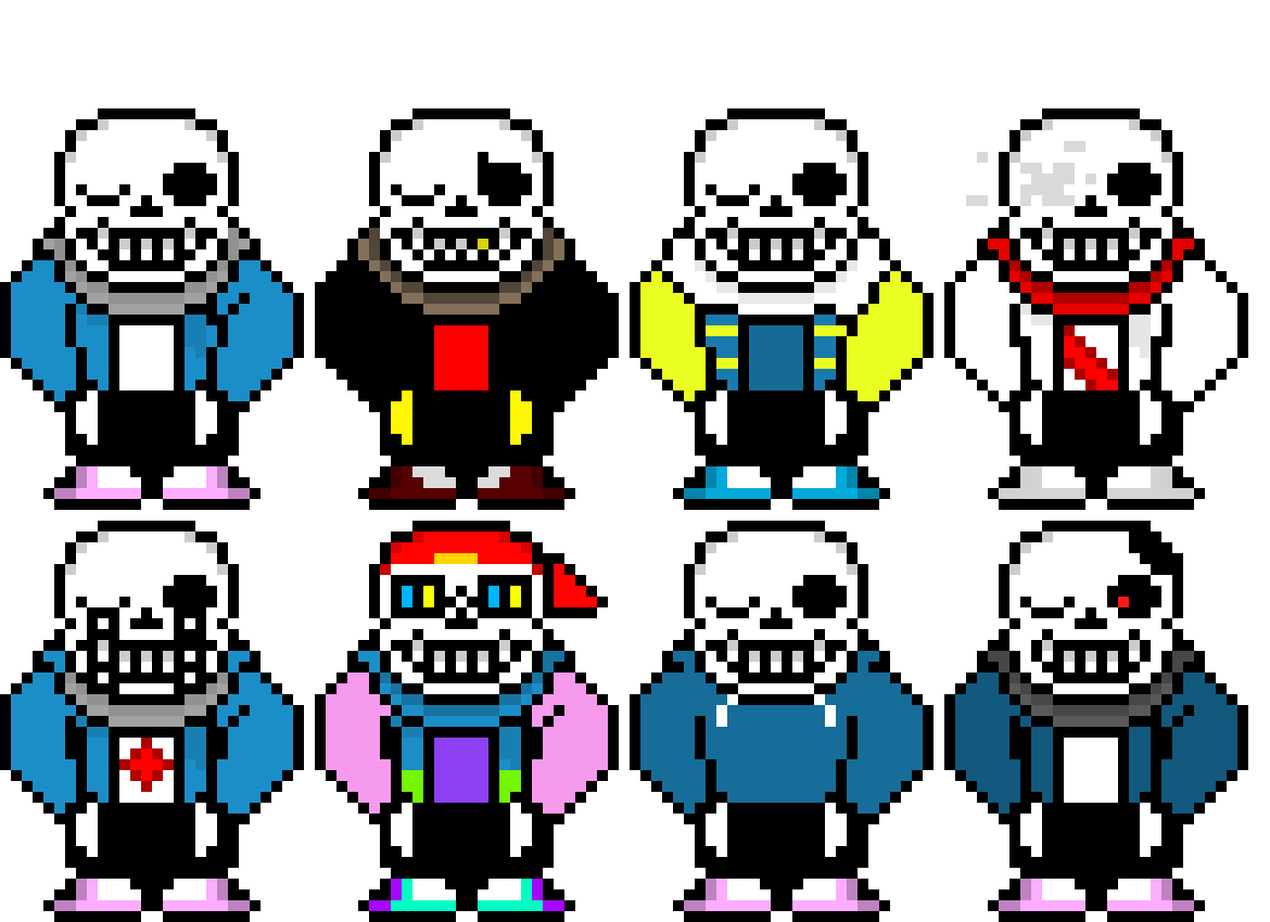 [9664c4] 8 Sanses, 8 Bad times.