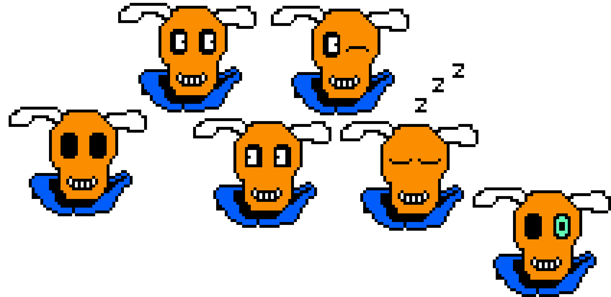 [9664c4] Unitedswap David faces (Colored)