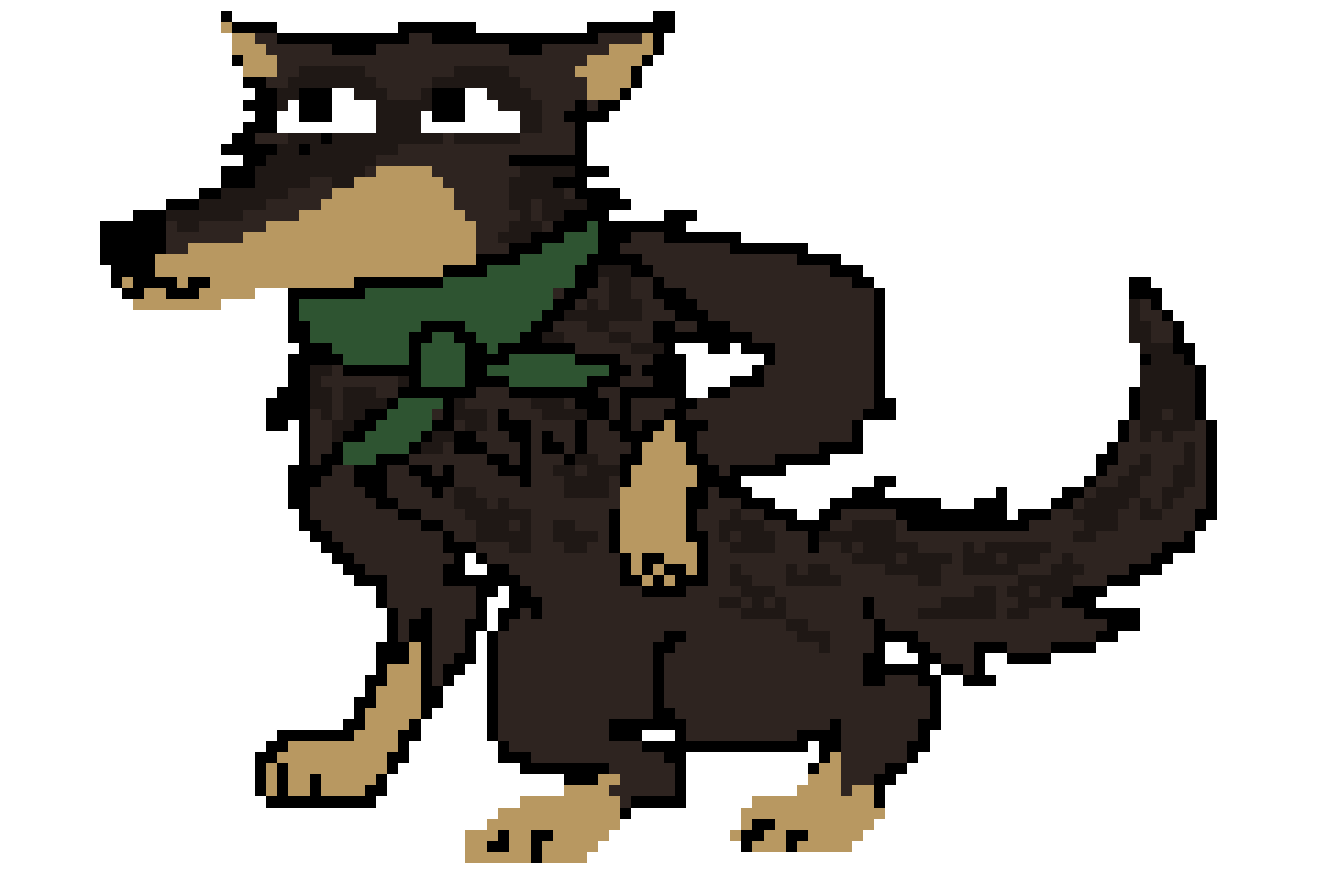 [876702] Gabu the Wolf (Sitting Down)