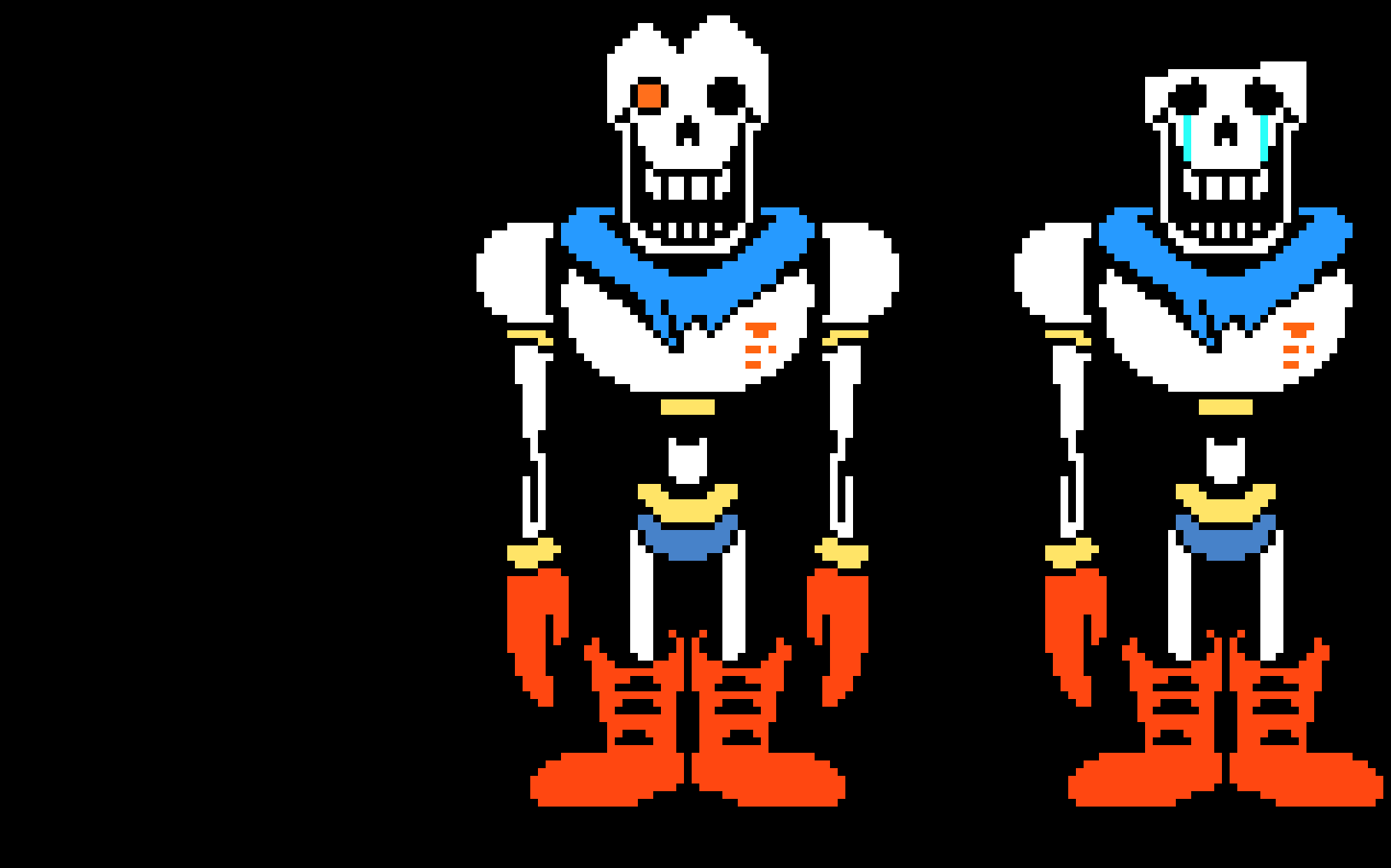 [f52639] Undertale The Great Papyrus ( With Front View )