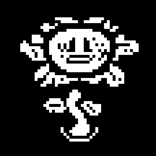 [5b44da] Flowey Battle sprite