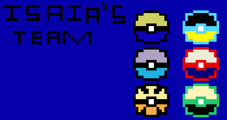 [9664c4] new pokemonz teamz