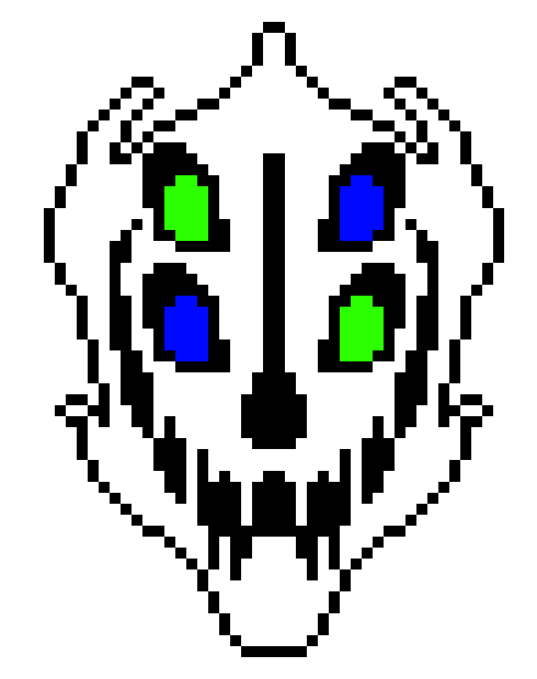[5fc22b] Ink Ralsei Gaster Blaster