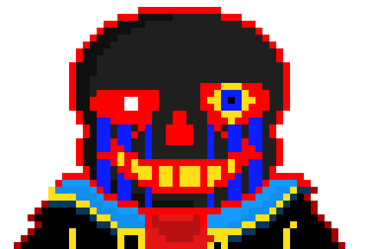Grabs Ink warrior's arms with strings then lift him up to the air then slams him into an error bone zone *
