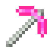 [9664c4] Pink minecraft Pickaxe