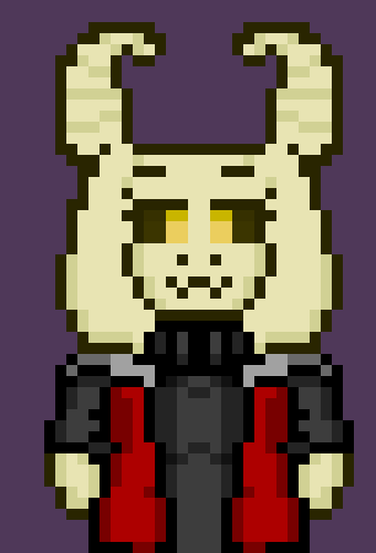[0b51d0] -She appears next to John from a fiery blaze-  [Mira]