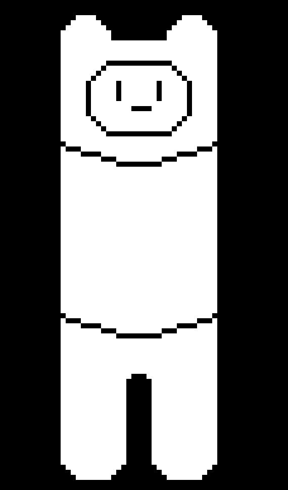 HR Ethan: (Making: Hot Garbage. An Adventure Time megalo. Finn sprite) ..................