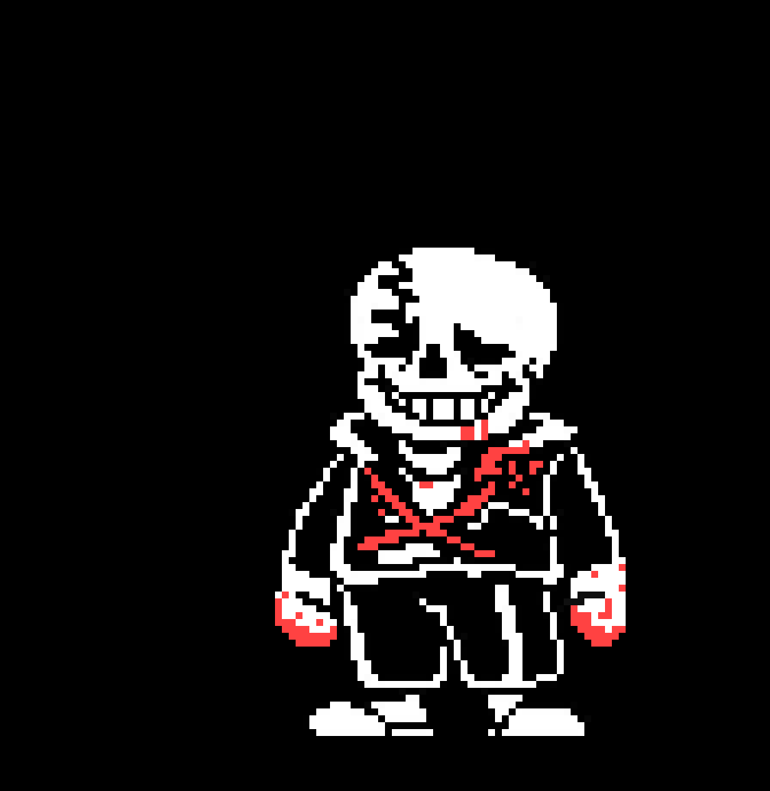 [4ab748] Sans Phase 3.5 Sprite
