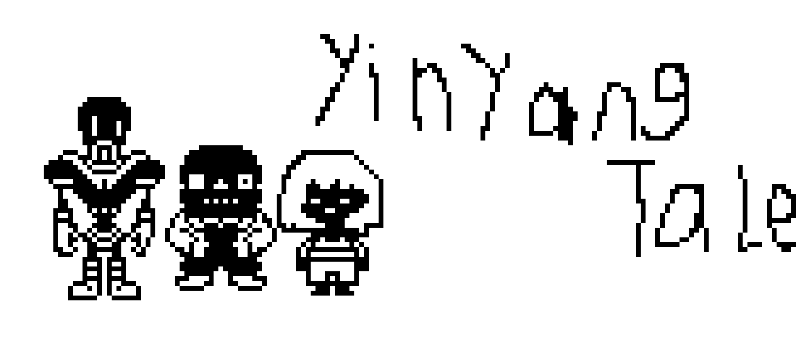 [3db91b] yin-yang tale sans pap and frisk