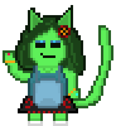 [f9a049] Padisarah hand raised smile Sprite