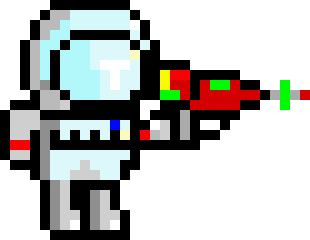 [f64883] ASTRO WITH GUN (idle)