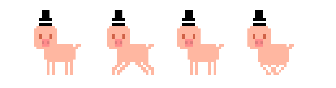 [9664c4] Pigeh Walking Animation