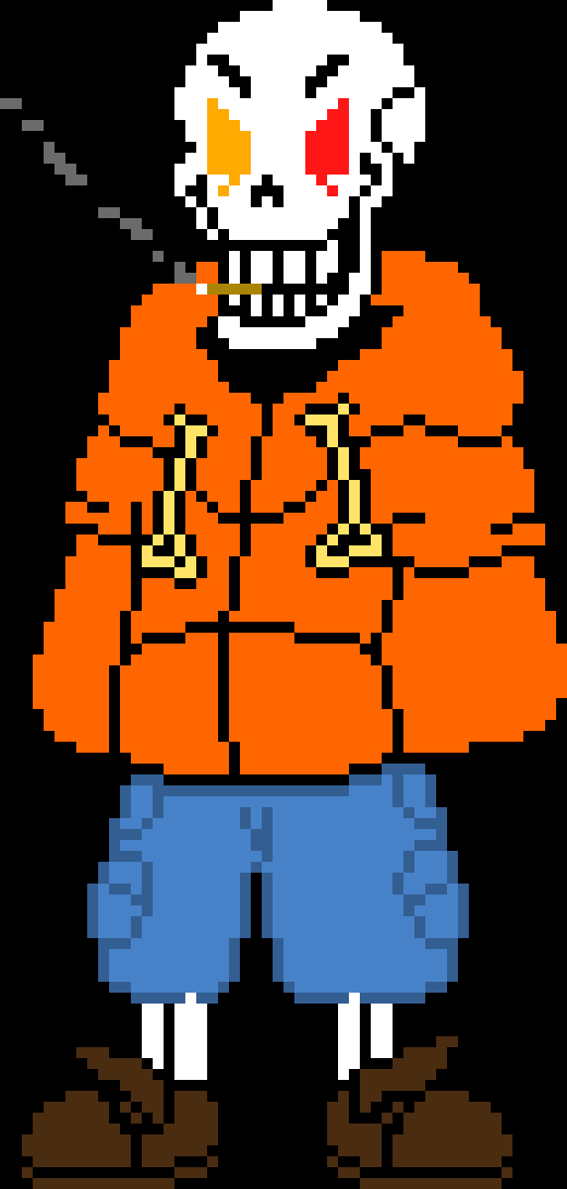 [65530b] glichSwap Papyrus Battle Sprite.