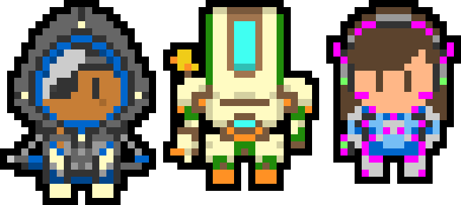 [9664c4] Overwatch Chibi