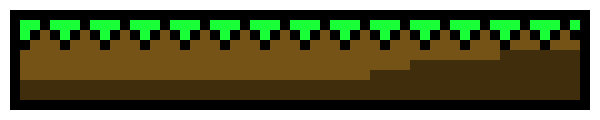 [6b0142] grass pixle art for game