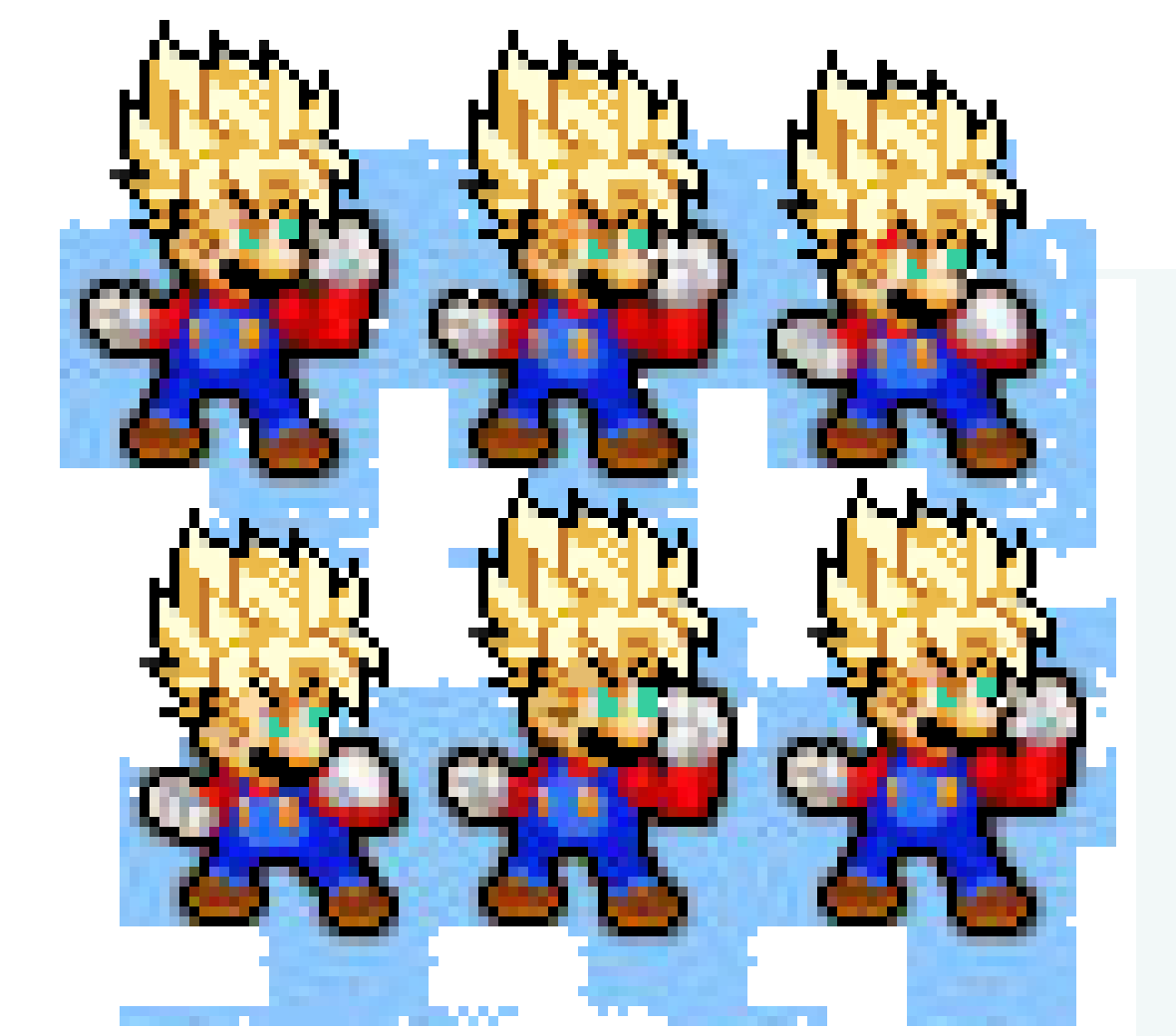 [1a4184] ssj mario idle sprites