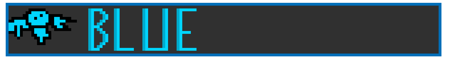 [6a3241] Blue nametag