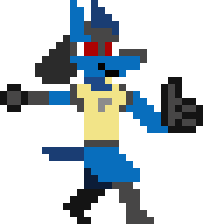 [9664c4] lucario thumbs up
