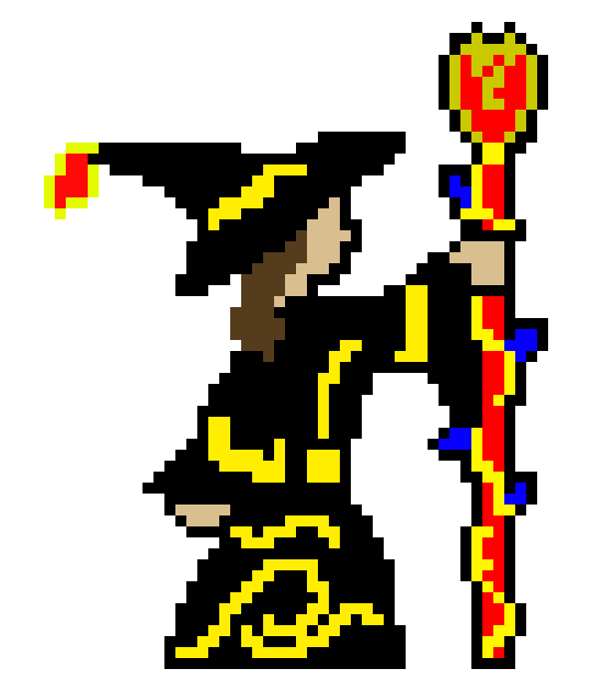 [9664c4] Female Wizard Level 10- Master Wizard