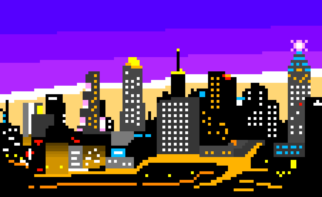 [9664c4] Pixel City