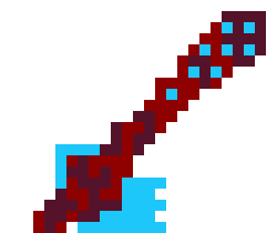 [bbc975] axe minecraft crucified  