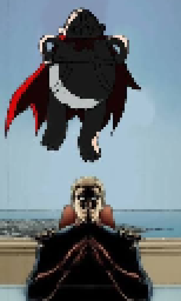 [dab230] homlander vs captin under pants