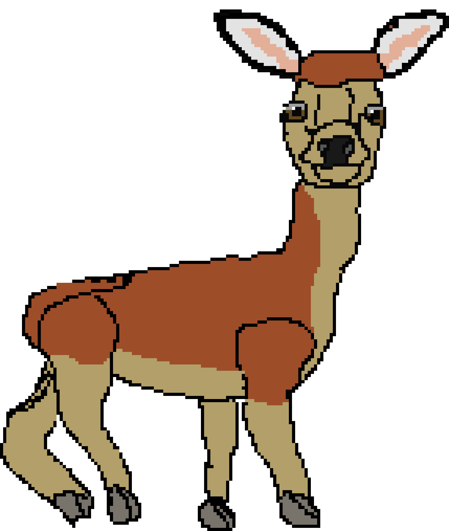 [44997f] Red deer