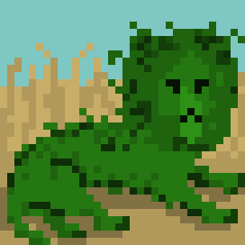 [9664c4] Broccolion #3 - background