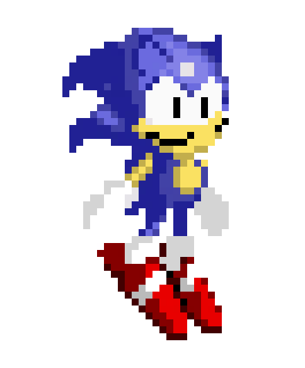 [1de178] shutupjojo style sonic sprite