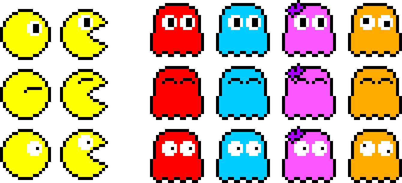 [9664c4] Pac-Man & Ghosts
