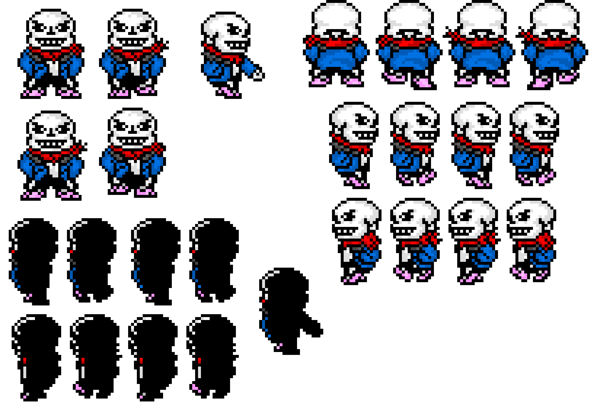 Sans OneShot (Overworld Sprite Sheet)