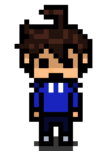 Danganronpa fanmade character pixel sprite FIXED! 