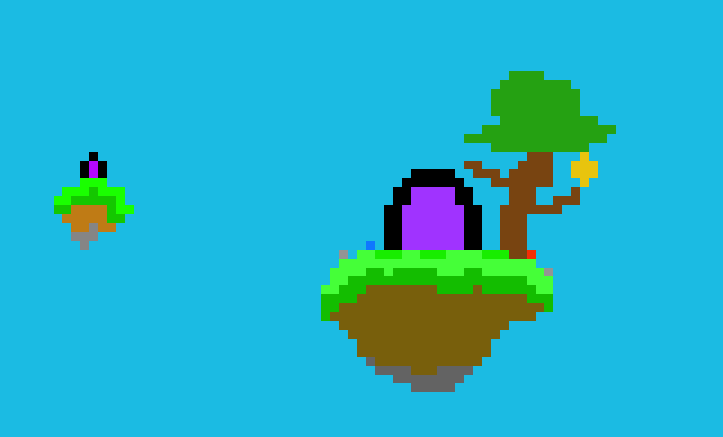[3f5909] Islands pixel art