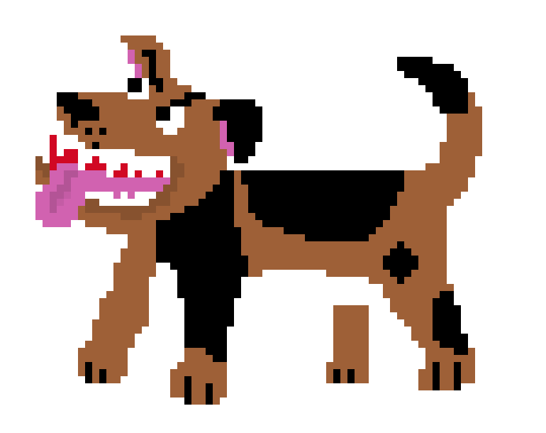[9664c4] hungry dog