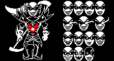 Mixed Reality Undyne (V2) w/faces (fish)