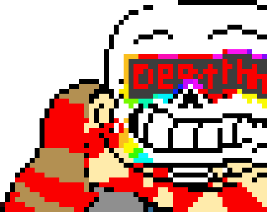 [b7fdf0] Tell me how to make a gif or else I will smash your head to the ground - Fresh!Ink sans