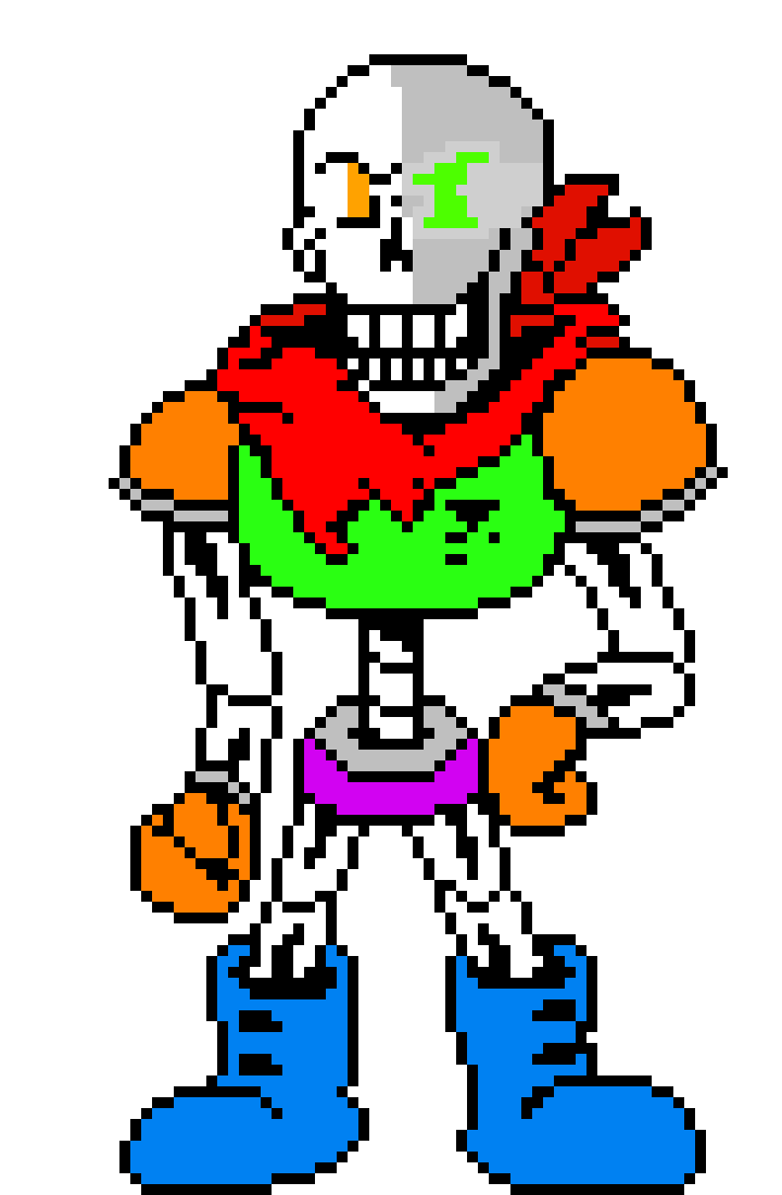 [d982cc] Undertale what if Infinity Ultron went into Undertale Papyrus