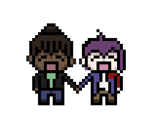 [12936e] danganronpa pixel sprite base