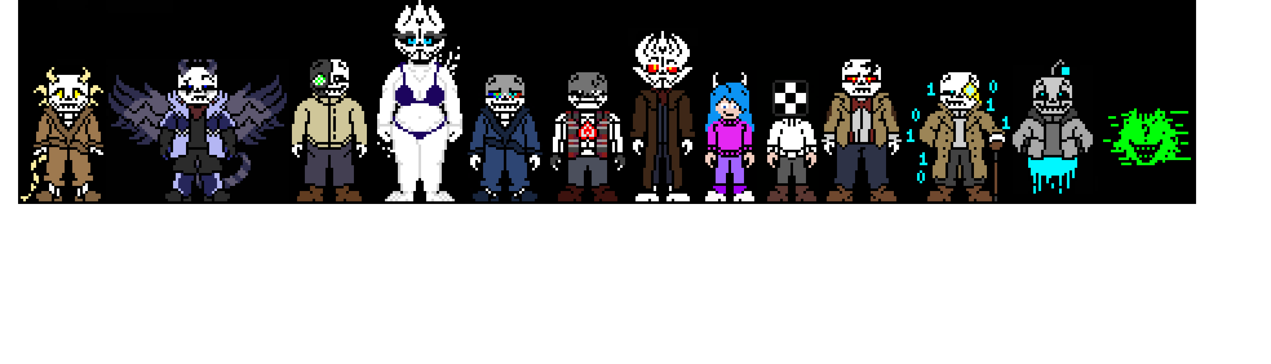 one row left