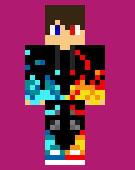 Ice and fire boy
