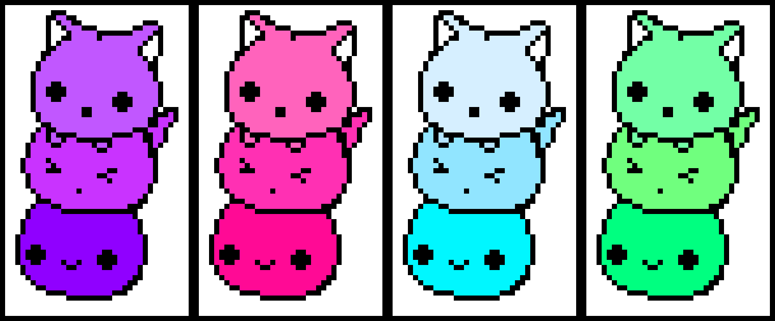 Kitty cat Ice-cream. 