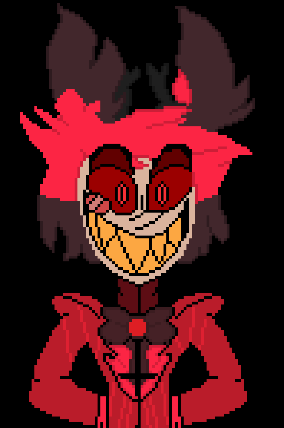 (chris if your still in the hive at the moment) -literally ANYONE whos still in the hive sees alastor walking around-