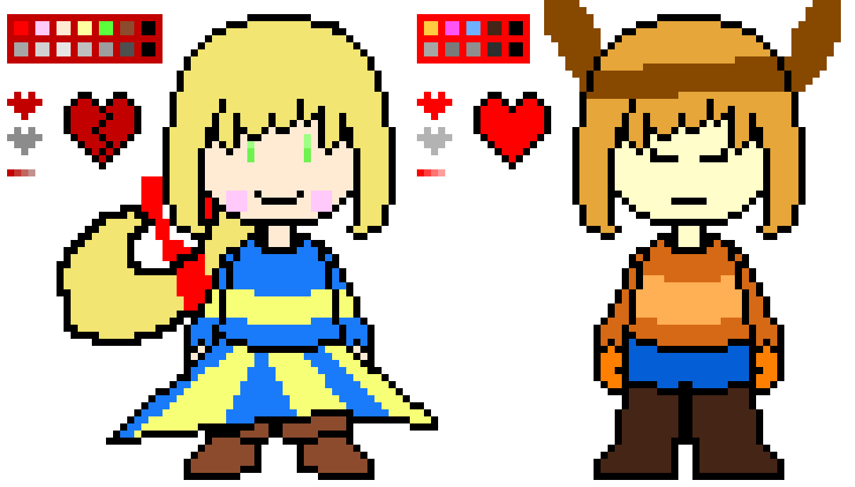 [9664c4] Undertale patience and bravery