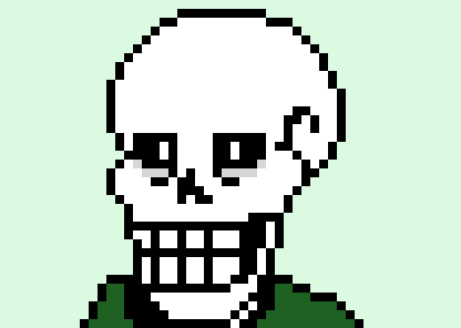 well, 1. in canonswap papyrus eye doesn't change sides and 2. this is UNDERsWAP, i just followed the image.