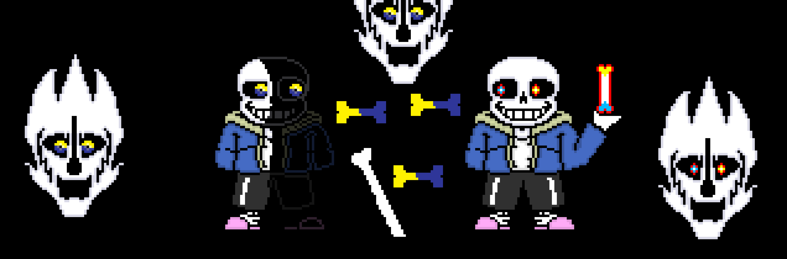[3986df] undertale: hardmode: even harder vs godmode sans(fixed!)-hhs