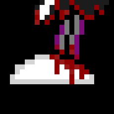 [57dac4] *while pulling him away you notice something about his right leg*