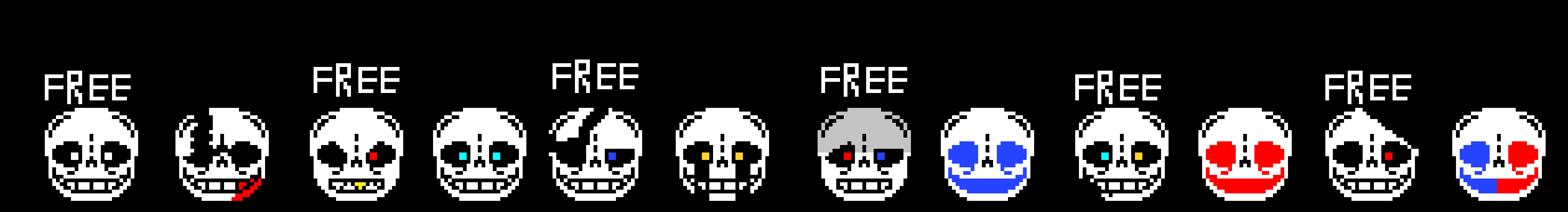 [d082ec] i made 12 sans aus, half of them people can use