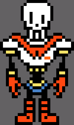[915c3c] Undertale Papyrus Overworld Sprite (Color Edit Fix)