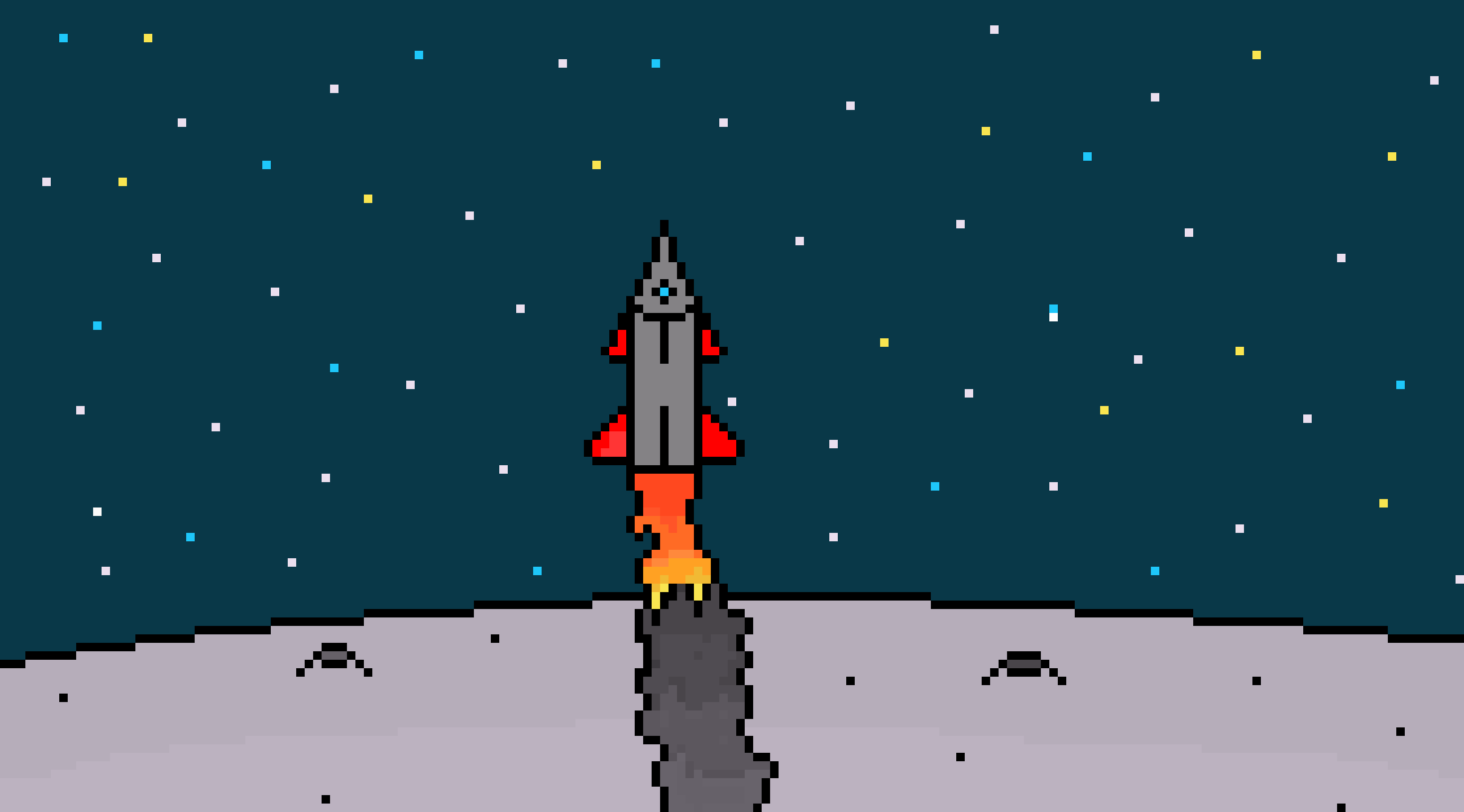 [9664c4] Rocket on le moon